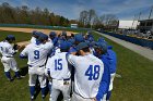 Baseball vs MIT  Wheaton College Baseball vs MIT in the  NEWMAC Championship game. - (Photo by Keith Nordstrom) : Wheaton, baseball, NEWMAC